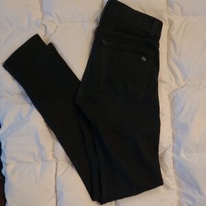 Rag & Bone Black Fit 1 Skinny Jean Size 29.